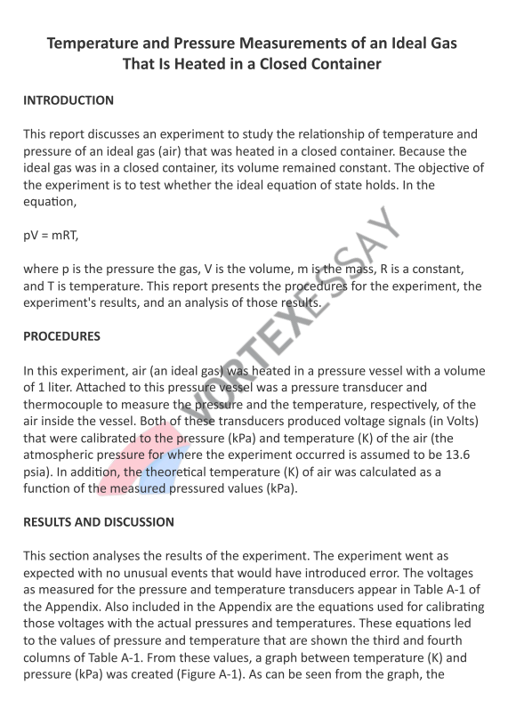 how to write an analysis for a lab report