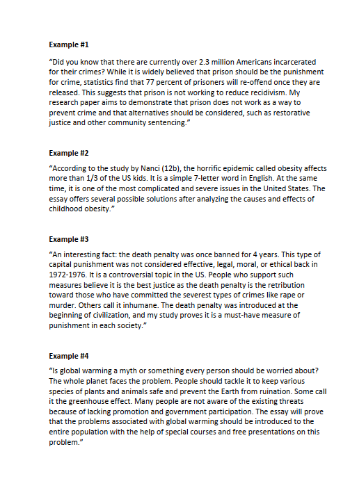 How To Write A Perfect Research Paper Introduction